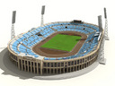 Спорткомплекс Звездный - иконка «стадион» в Икряном